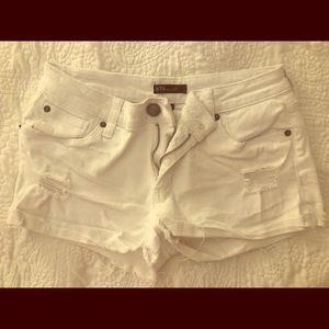 Nordstrom STS blue white denim shorts 27